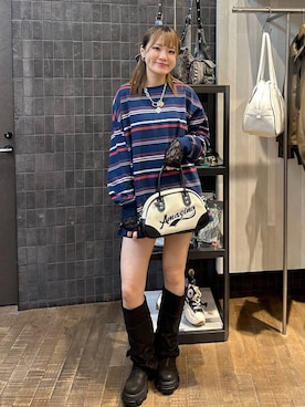 「アイテム（パンツ）」を使った、えび（JEANASIS）さん（レディース・164cm・20代）の秋コーディネート