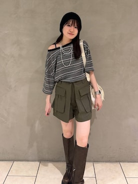 えび(JEANASIS)さん(レディース・164cm)の夏コーディネート