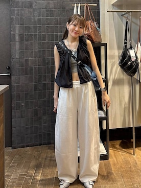 「JEANASIS（ジーナシス）のアイテム」を使った、えび（JEANASIS）さん（レディース・164cm）の夏コーディネート