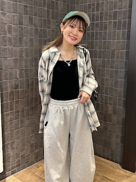 「アイテム（シューズ）」を使った、えび（JEANASIS）さん（レディース・164cm・20代）の夏コーディネート