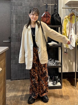 「アイテム（その他トップス）」を使った、えび（JEANASIS）さん（レディース・164cm・20代）の夏コーディネート