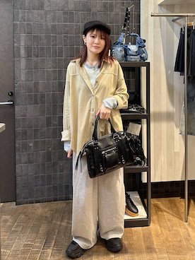 「アイテム（帽子）」を使った、えび（JEANASIS）さん（レディース・164cm・20代）の秋コーディネート