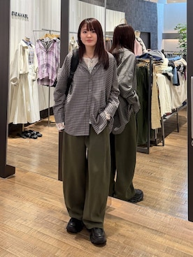 えび(JEANASIS)さん(レディース・164cm)の冬コーディネート