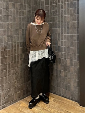 「アイテム（その他シューズ）」を使った、えび（JEANASIS）さん（レディース・164cm・20代）の秋コーディネート