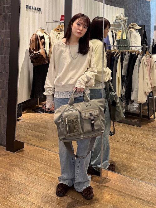 コットンフィットフレアデニム/638819（デニムパンツ）｜JEANASIS