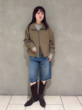 えび（JEANASIS）さん（レディース・164cm）の春コーディネート