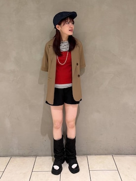 えび(JEANASIS)さん(レディース・164cm)の夏コーディネート
