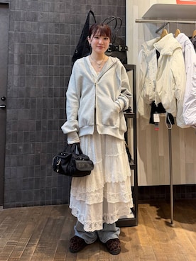 えび(JEANASIS)さん(レディース・164cm)の冬コーディネート