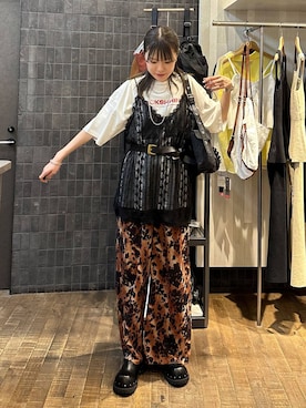 「アイテム（その他トップス）」を使った、えび（JEANASIS）さん（レディース・164cm・20代）の夏コーディネート