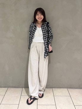 えび(JEANASIS)さん(レディース・164cm)の夏コーディネート