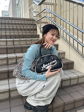 「アイテム（キャミソール、その他）」を使った、えび（JEANASIS）さん（レディース・164cm）の秋コーディネート