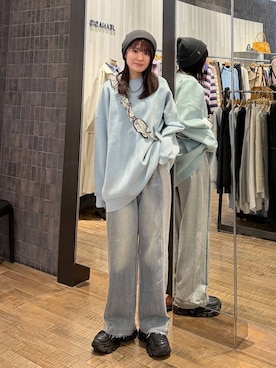 えび（JEANASIS）さん（レディース・164cm）の冬コーディネート