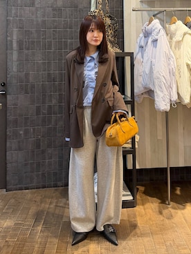 えび（JEANASIS）さん（レディース・164cm）の冬コーディネート