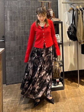 「アイテム（ボストンバッグ）」を使った、えび（JEANASIS）さん（レディース・164cm・20代）の夏コーディネート