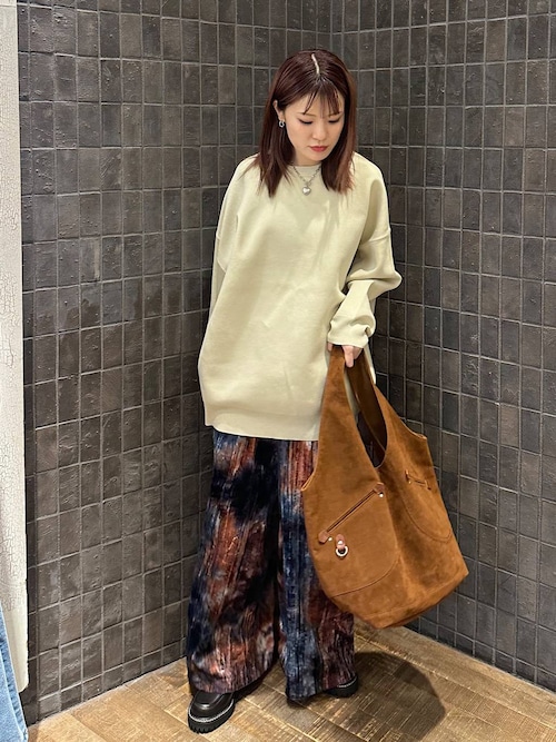 セール】12G Wジャガードボリュームスリーブプルオーバー/166314