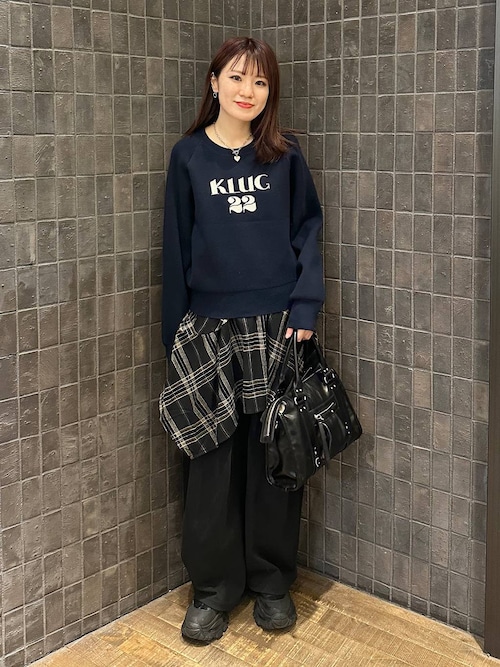 モールチェックミニワンピース/612205（チュニック）｜JEANASIS