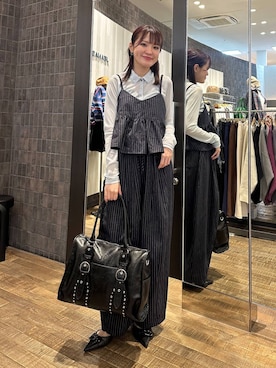 「アイテム（その他トップス）」を使った、えび（JEANASIS）さん（レディース・164cm・20代）の秋コーディネート