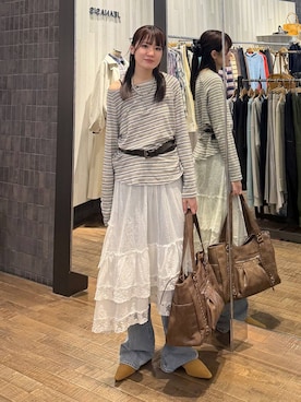 えび（JEANASIS）さん（レディース・164cm）の冬コーディネート