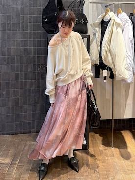 えび（JEANASIS）さん（レディース・164cm）の冬コーディネート