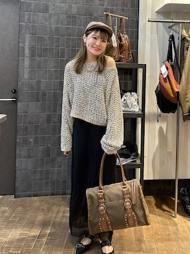 「アイテム（パンプス）」を使った、えび（JEANASIS）さん（レディース・164cm・20代）の秋コーディネート