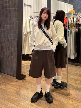 えび(JEANASIS)さん(レディース・164cm)の冬コーディネート