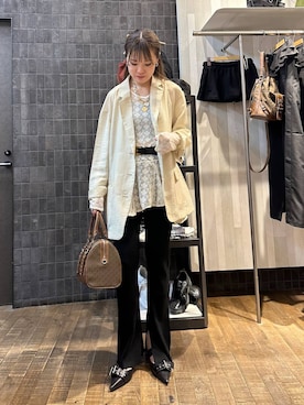 「アイテム（テーラードジャケット）」を使った、えび（JEANASIS）さん（レディース・164cm・20代）の夏コーディネート