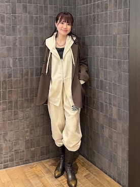 えび（JEANASIS）さん（レディース・164cm）の冬コーディネート