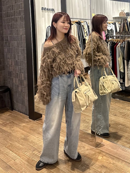 セール】ループフリンジショートプルオーバー/599692（ニット