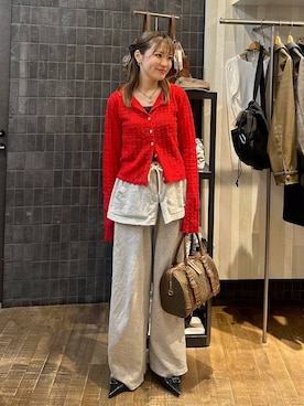 「アイテム（カーディガン/ボレロ）」を使った、えび（JEANASIS）さん（レディース・164cm・20代）の夏コーディネート