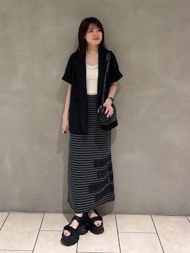 えび(JEANASIS)さん(レディース・164cm)の夏コーディネート