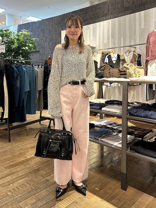 JEANASIS♡3点セット＋ガウチョパンツ ＋コート＋ニット JEANASISのパンツを使ったコーディネート(ZOZOTOWN Yahoo!店