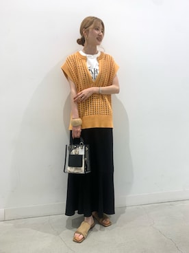 rinaさん（レディース・168cm）の夏コーディネート