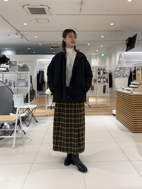 rinaさん（レディース・168cm）の冬コーディネート