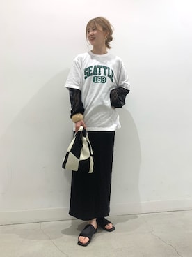 rinaさん（レディース・168cm）の春コーディネート