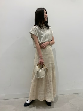 rinaさん（レディース・168cm）の夏コーディネート