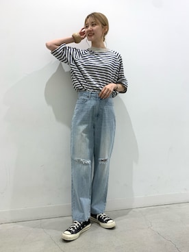 rinaさん（レディース・168cm）の夏コーディネート