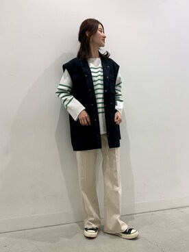 rinaさん（レディース・168cm）の春コーディネート