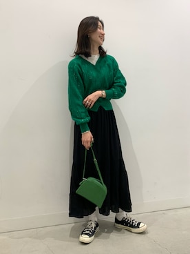 rinaさん（レディース・168cm）の冬コーディネート