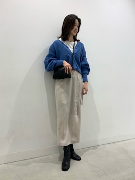 rinaさん（レディース・168cm）の冬コーディネート