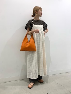 rinaさん（レディース・168cm）の夏コーディネート