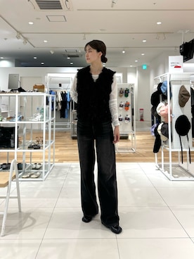 「アイテム（その他トップス）」を使った、rinaさん（レディース・168cm・20代）の夏コーディネート