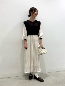 rinaさん（レディース・168cm）の春コーディネート