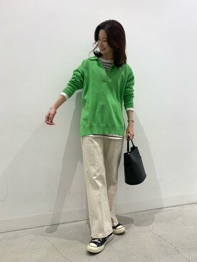 rinaさん（レディース・168cm）の春コーディネート