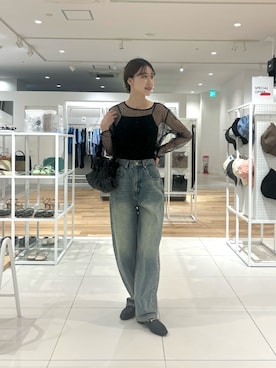 「アイテム（その他トップス）」を使った、rinaさん（レディース・168cm・20代）の秋コーディネート