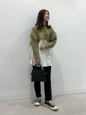 rinaさん（レディース・168cm）の秋コーディネート