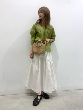 rinaさん（レディース・168cm）の夏コーディネート