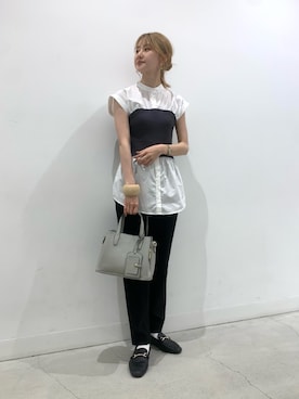 「RODE SKO」｜「アイテム（その他シューズ）」を使った、rinaさん（レディース・168cm）の春コーディネート
