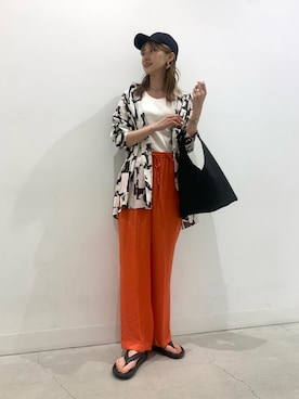 rinaさん（レディース・168cm）の夏コーディネート