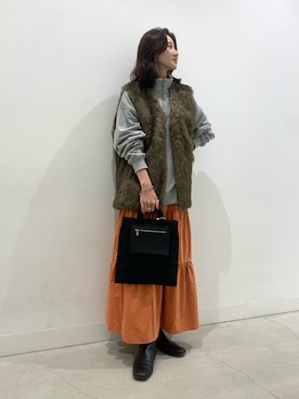 rinaさん(レディース・168cm)の秋コーディネート