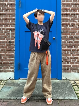 「アイテム（財布/小物）」を使った、あきよしさん（骨格ウェーブ・レディース・152cm）の秋コーディネート